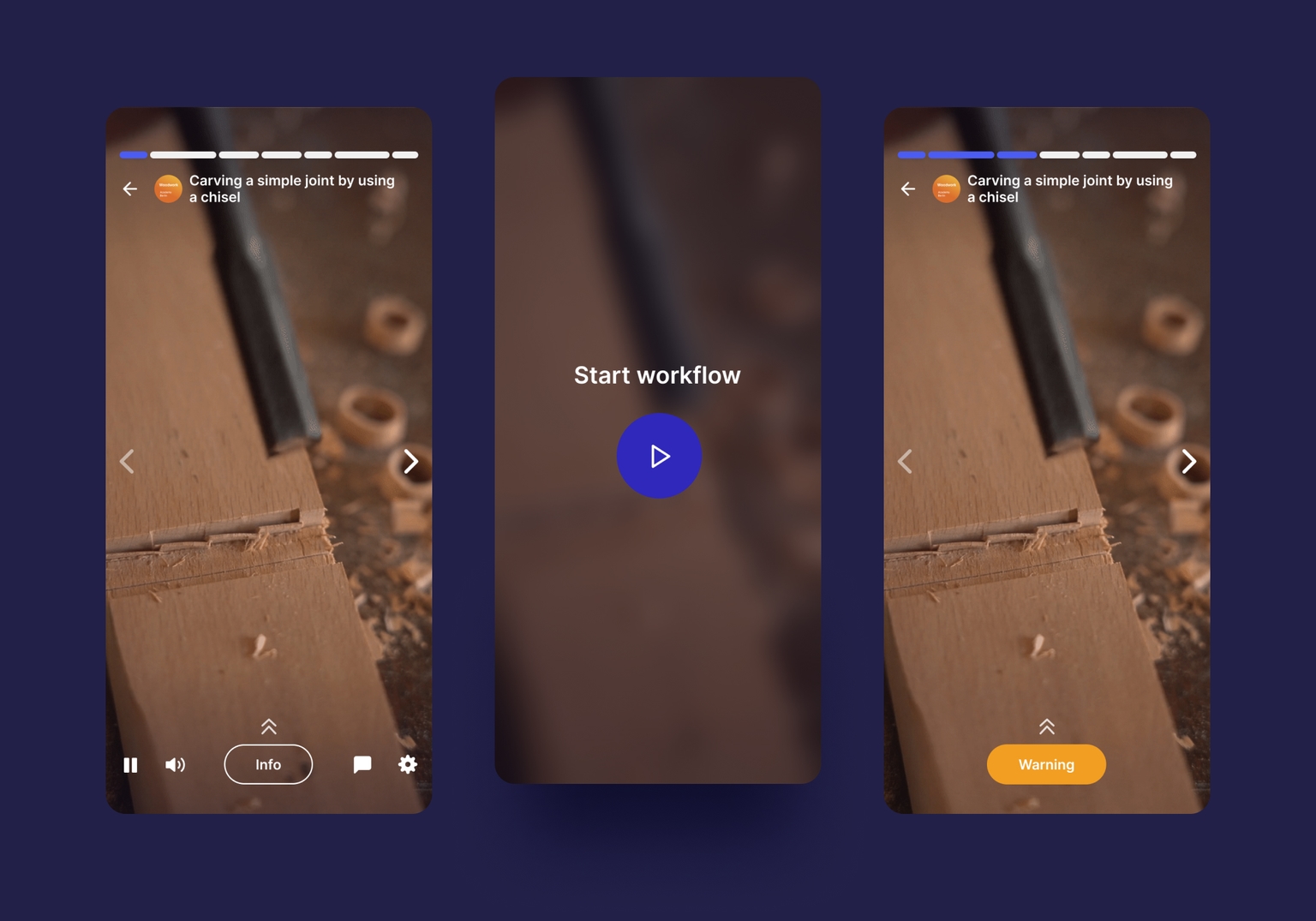 Craftguide Screens